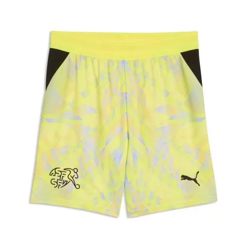 Schweiz Torwart Kinder WM Shorts Gelb - 2026
